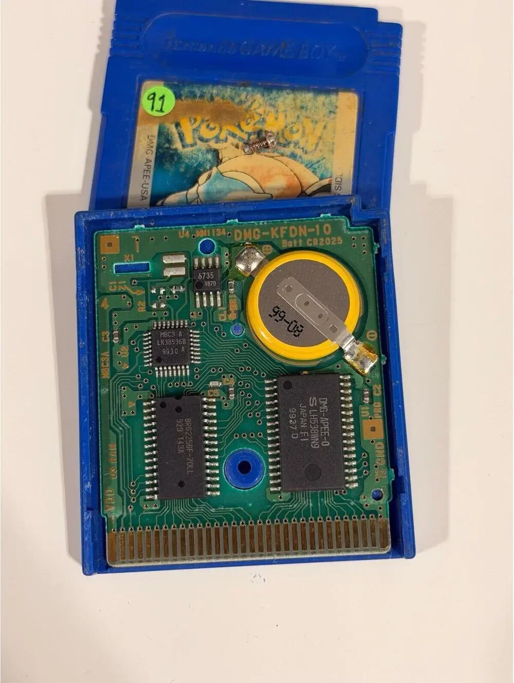 Pokémon Blue for Nintendo Gameboy